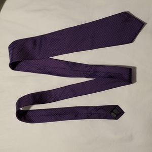 Men's Purple Calvin Klein Silk Tie